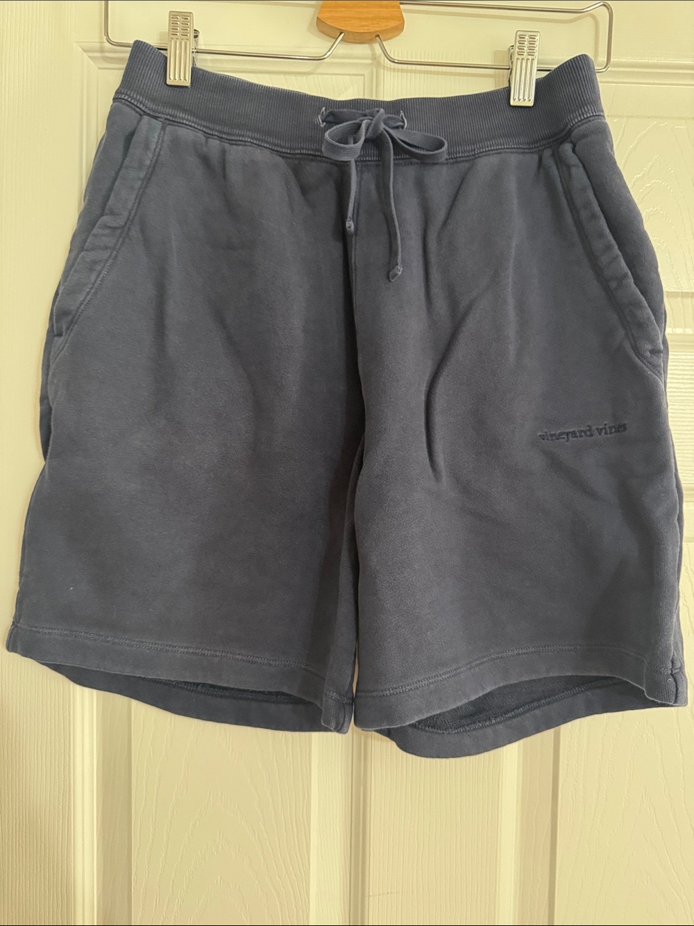 Vineyard Vines Men's Slate Blue Drawstring Athletic Shorts